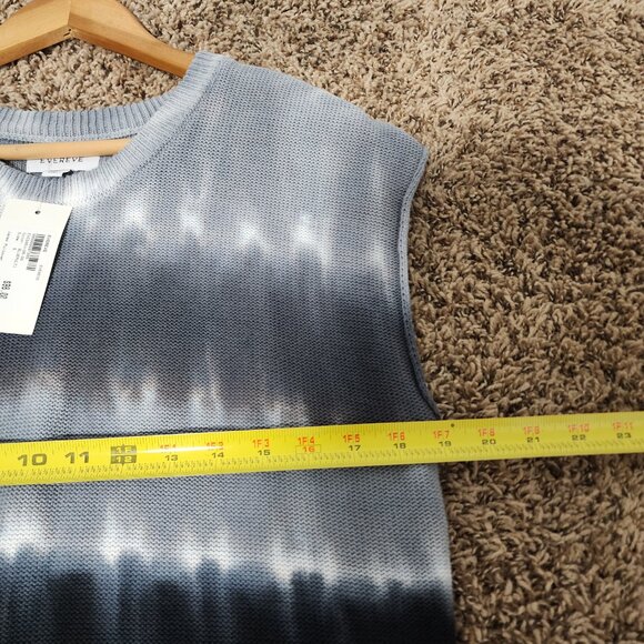 Evereve James Sleeveless Pullover Sweater Size Small Tie-Dye Colorful Gift Ready - Picture 6 of 7